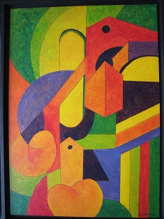 peinture de Josette Bude Laurent